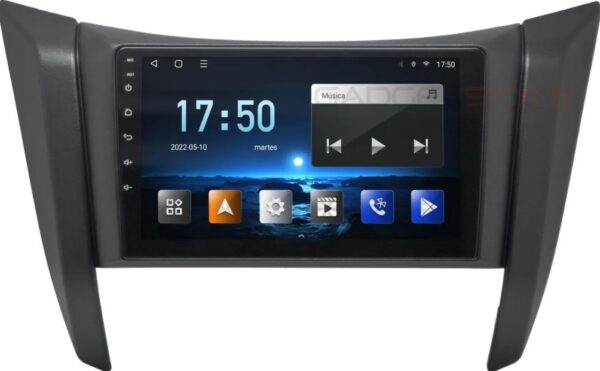 Autoestéreo android 9 pulgadas para NP300 2016-2022 INTEGRA ANDROID AUTO Y APPLE CARPLAY - Imagen 2