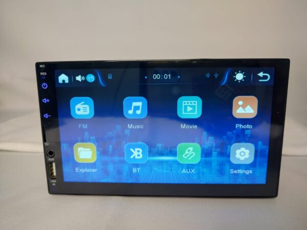 Autoestereo doble din pantalla 7" con CARPLAY - Imagen 3