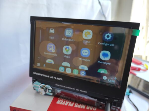 AUTOESTEREO RETRACTIL (SISTEMA MANUAL) CON CAPRLAY/ANDROID AUTO - Imagen 2